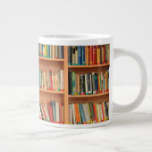 Lesewortlesung der virtuellen Bibliothek Jumbo-Tasse (Rechts)