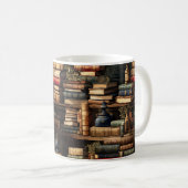 Lesewortlesung der virtuellen Bibliothek Kaffeetasse (VorderseiteRechts)