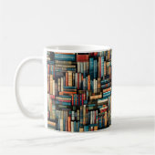 Lesewortlesung der virtuellen Bibliothek Kaffeetasse (Links)