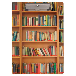 Lesewortlesung der virtuellen Bibliothek Klemmbrett