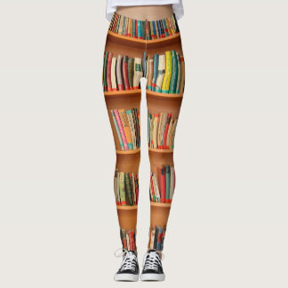 Lesewortlesung der virtuellen Bibliothek Leggings