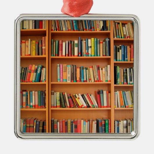 Lesewortlesung der virtuellen Bibliothek Ornament Aus Metall (Vorne)