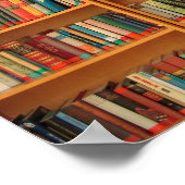 Lesewortlesung der virtuellen Bibliothek Poster (Ecke)