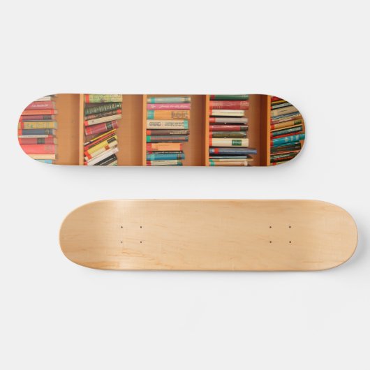 Lesewortlesung der virtuellen Bibliothek Skateboard (Horizontal)