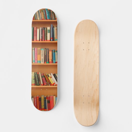 Lesewortlesung der virtuellen Bibliothek Skateboard (Vorderseite)