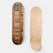 Lesewortlesung der virtuellen Bibliothek Skateboard (Vorderseite)