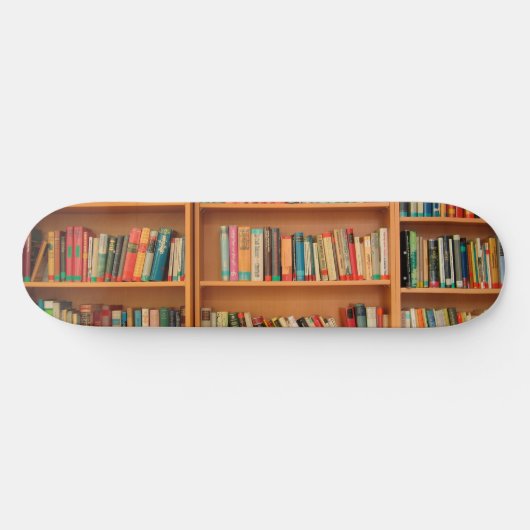 Lesewortlesung der virtuellen Bibliothek Skateboard (Horizontal)