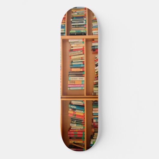 Lesewortlesung der virtuellen Bibliothek Skateboard (Vorderseite)