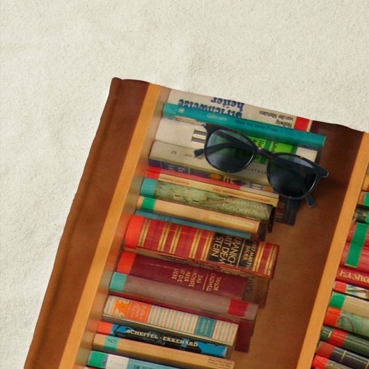 Lesewortlesung der virtuellen Bibliothek Strandtuch (Beispiel)