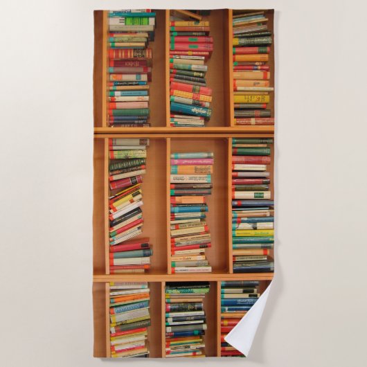 Lesewortlesung der virtuellen Bibliothek Strandtuch (Vorderseite)