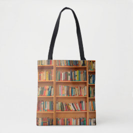 Lesewortlesung der virtuellen Bibliothek Tasche