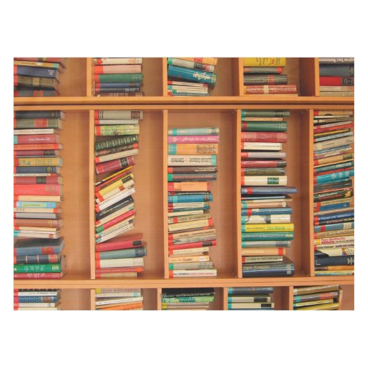 Lesewortlesung der virtuellen Bibliothek Tischdecke (Vorderseite (Horizontal))