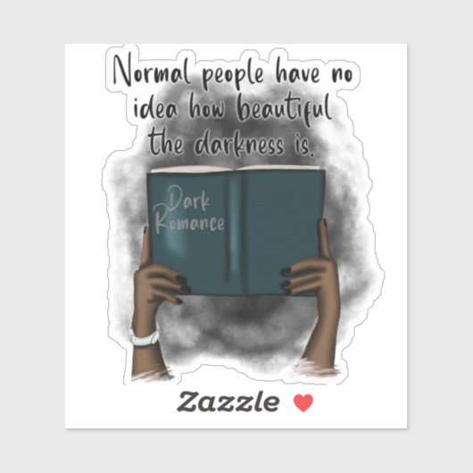 Lesezeichen, Booknerl, Geschenk für das Buch Lover Aufkleber (Blatt)