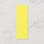 Lesezeichen Bright Colors Mini-Lesezeichen Mini Visitenkarte (Rückseite)