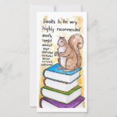 Lesezeichen Cat Card (Rückseite)