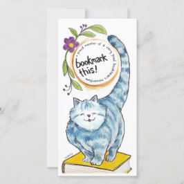 Lesezeichen Cat Card
