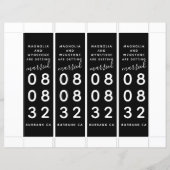 Lesezeichen "Date Foto" gerettet (Rückseite)