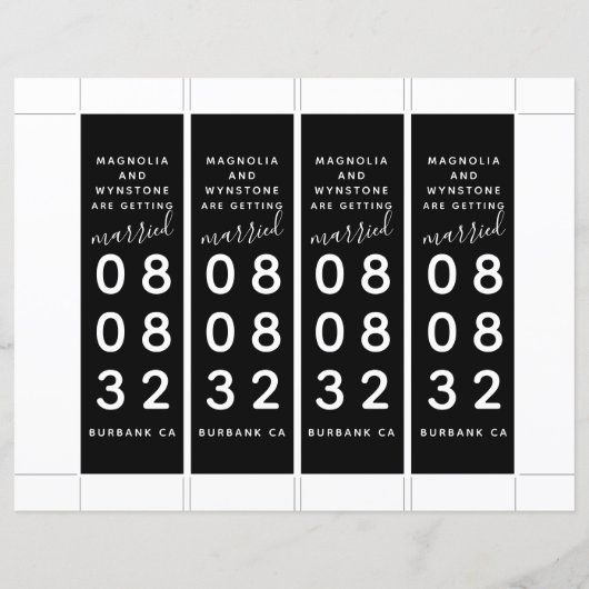 Lesezeichen "Date Foto" gerettet (Rückseite)