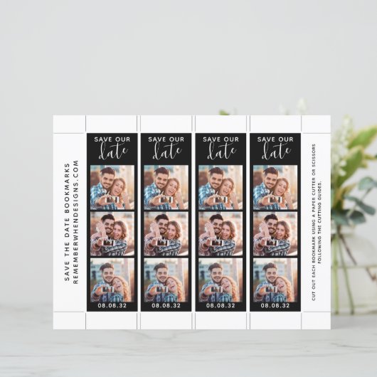 Lesezeichen "Date Foto" gerettet (Stehend Vorderseite)