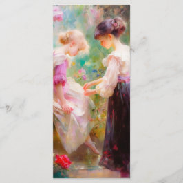 Lesezeichen der Freundschaft Menükarte