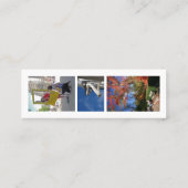 Lesezeichen des Lesers Mini Visitenkarte (Rückseite)