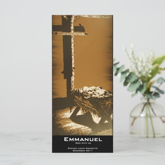 Lesezeichen "Emmanuel" (Stehend Vorderseite)