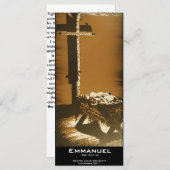 Lesezeichen "Emmanuel" (Vorne/Hinten)