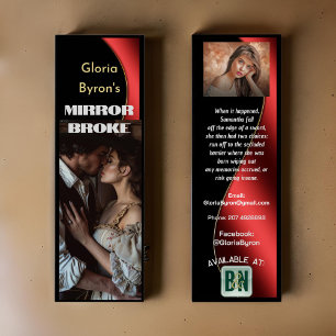 Lesezeichen für Author Werbeaktion Mirror Broke