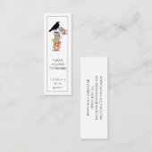 Lesezeichen für Autoren von Kinderbüchern Mini Visitenkarte (Vorne/Hinten)