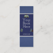 Lesezeichen für die Unterschrift von Fiktionen für Mini Visitenkarte (Rückseite)