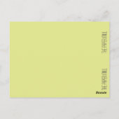 Lesezeichen für Goldfinch-Vogelbeobachtung Postkarte (Rückseite)