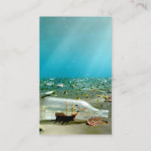 Lesezeichen für Schiffsverbrechen Visitenkarte (Rückseite)