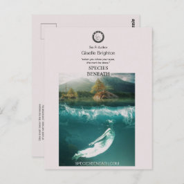 Lesezeichen für Werbematerial für Logos Postkarte