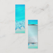 Lesezeichen-Geschäfts-KarteStarfish Mini Visitenkarte (Vorne/Hinten)