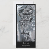 Lesezeichen mit "Gattern" (Vorderseite)