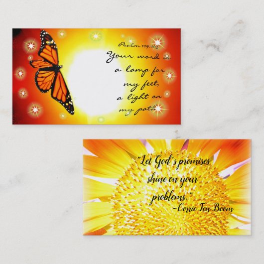 Lesezeichen oder Karte zum Lesen (Vorne/Hinten)