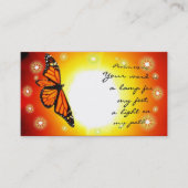 Lesezeichen oder Karte zum Lesen (Vorderseite)