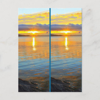 Lesezeichen Postkarte