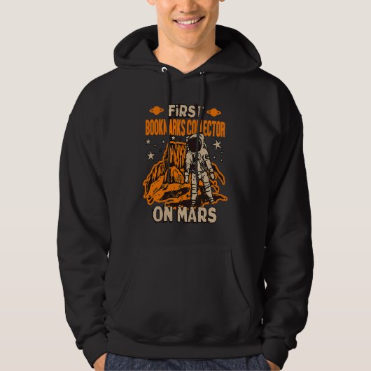 Lesezeichen Sammler Astronaut Hoodie (Vorderseite)