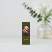 Lesezeichen - Samuel Johnson Mini Visitenkarte (Stehend Vorderseite)