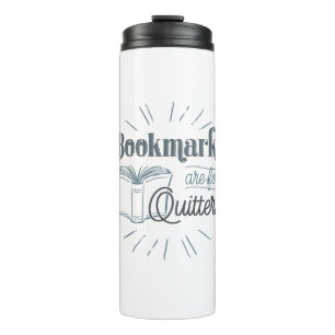 Lesezeichen sind für Quittstellen Thermosbecher