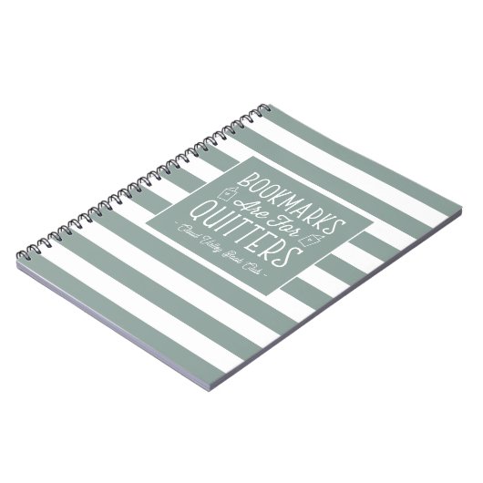 Lesezeichen sind für Quittung Personalisiert Notizblock (Linke Seite)