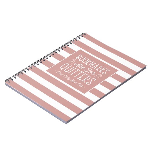 Lesezeichen sind für Quittung Personalisiert Notizblock (Linke Seite)