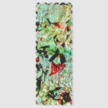 Lesezeichen weiß abstrakte Textur gerecycelt Kunst