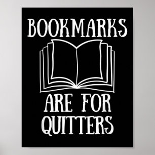 Lesezeichen zum Buchstäblich lesen Poster