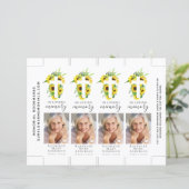 Lesezeichen zur Gedenkstätte für Sonnenblumen im F (Stehend Vorderseite)