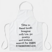 Lesezeit Schürze (Vorderseite)