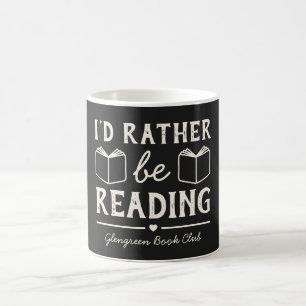 Lesezirkel Name Lustiger Buchgeschenk-Spruch Kaffeetasse