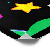 Lesezone Farben 2 Poster (Ecke)