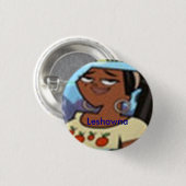 Leshawna Abzeichen Button (Vorne & Hinten)